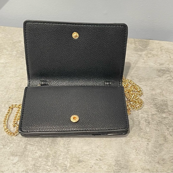 Mini Black Bag | Featuring gold accent chain - Picture 4 of 16